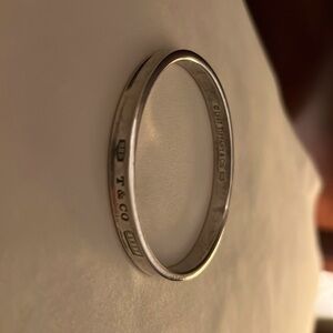 Vintage silver Tiffany Bangle small